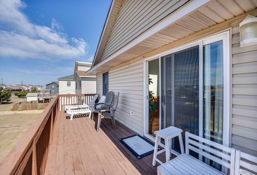 Pet Friendly Outer Banks Home 1 Block To Beach!
