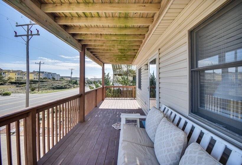 Pet Friendly Outer Banks Home 1 Block To Beach!