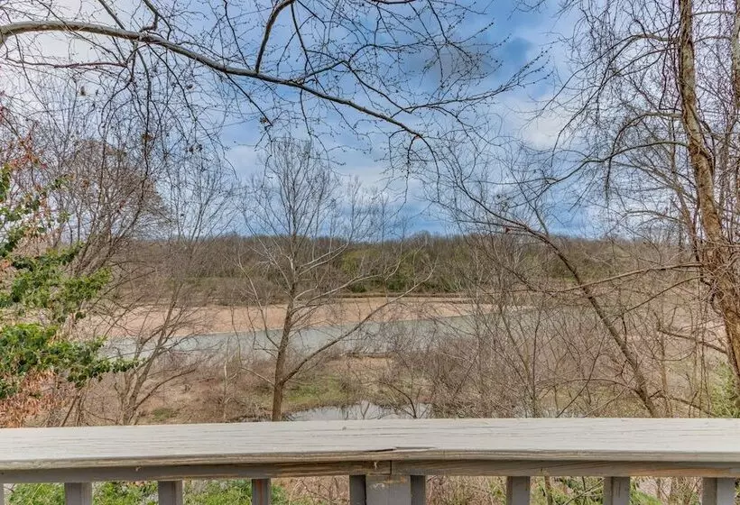 Riverfront Baxter Springs Home W/ Deck & Grill!