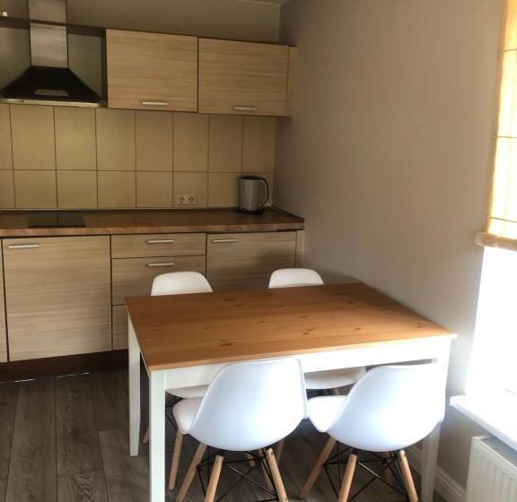 تختخواب و صبحانه Ošupio Tako Apartamentai