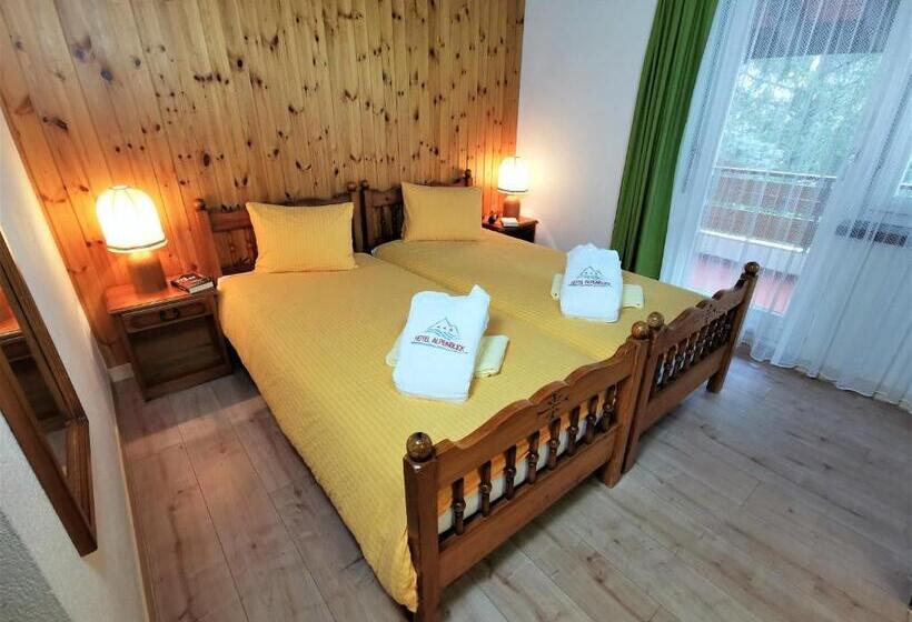 ホテル Alpenblick Leukerbad Therme