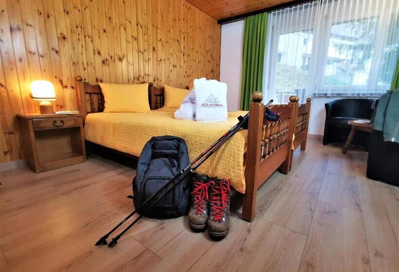 ホテル Alpenblick Leukerbad Therme