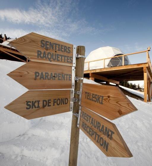 בית מלון כפרי Whitepod Original