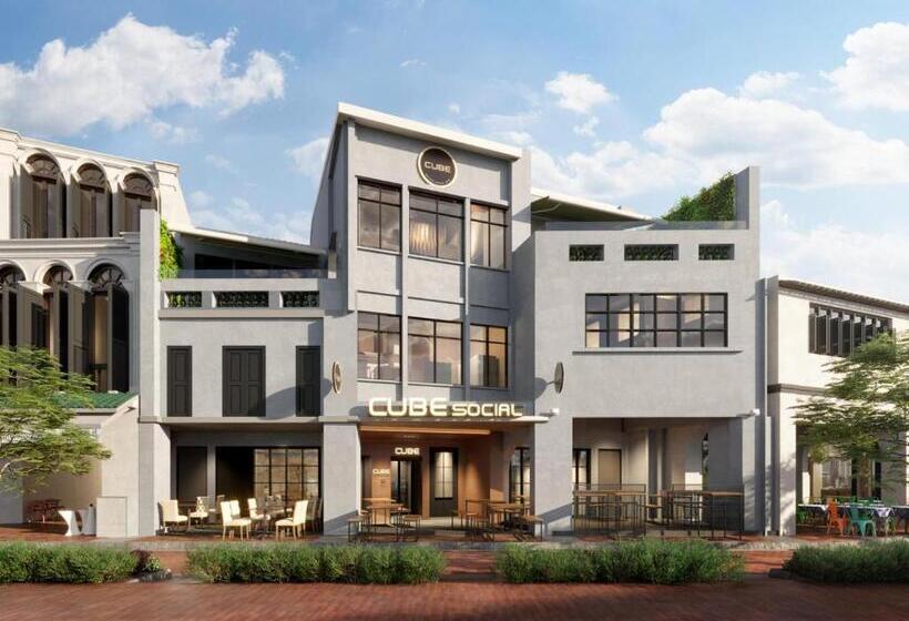 هاستل Cube Social Boutique Capsule Hotel At Boat Quay