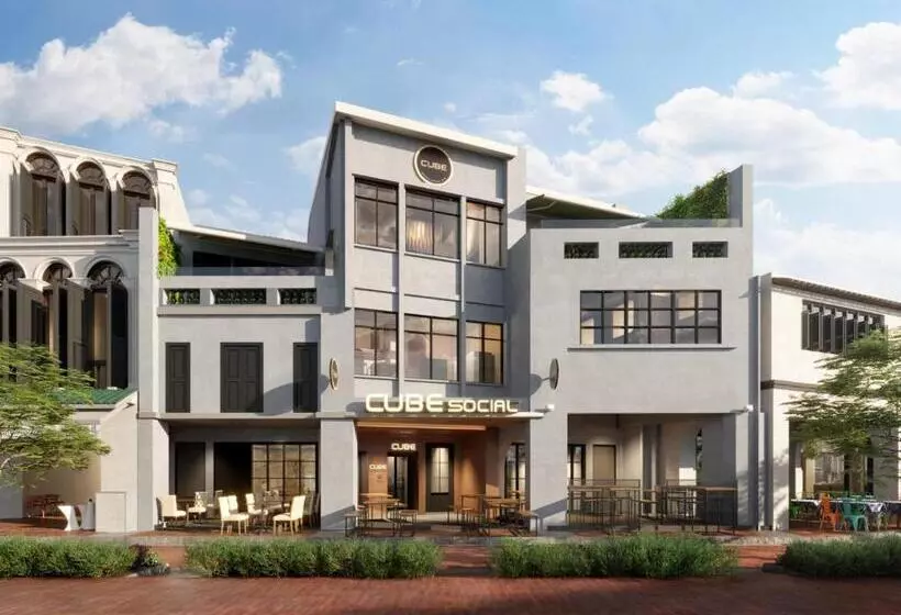 هاستل Cube Social Boutique Capsule Hotel At Boat Quay