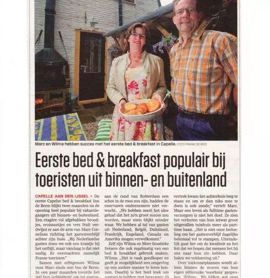 Bed & Breakfast Inndeberm