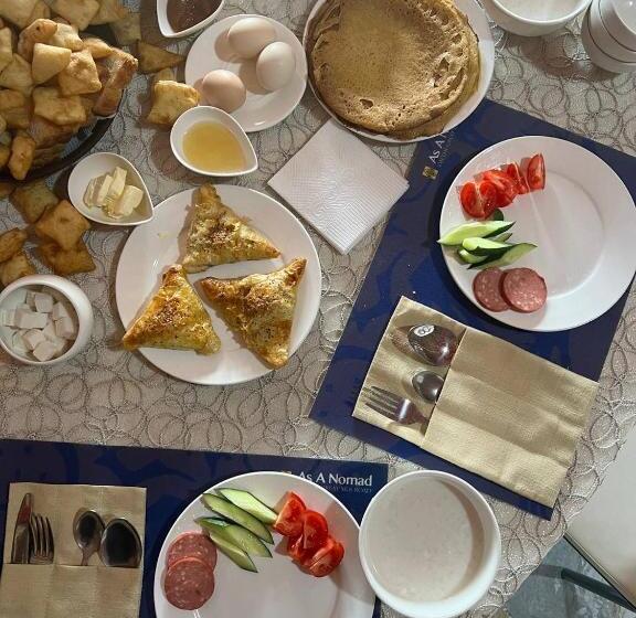 تختخواب و صبحانه As A Nomad Naryn Ethno Complex