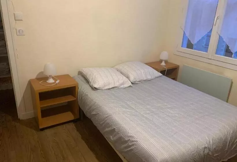 ベッドアンドブレックファースト Villa Des Palmiers, Chambre 2, Lit Double