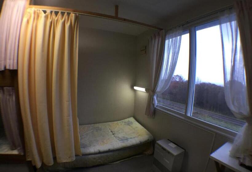 فندق صغير Abashiri Ryuhyou No Oka Guesthouse