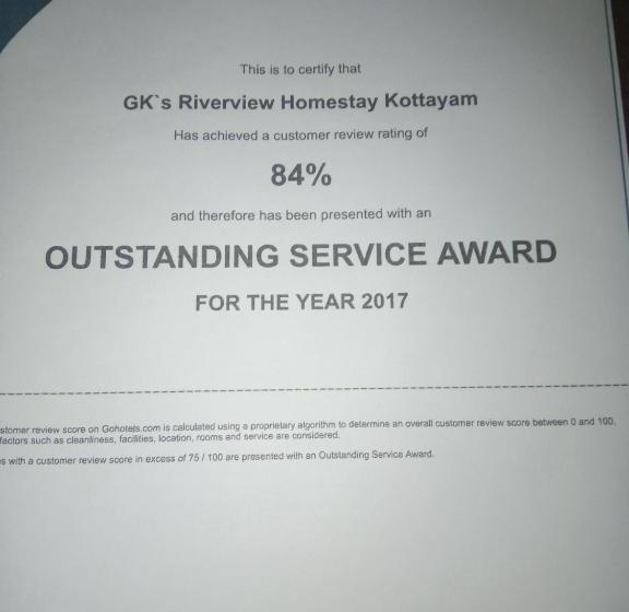 צימר Gk`s Riverview Homestay