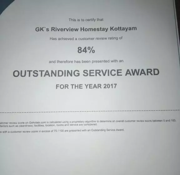 ベッドアンドブレックファースト Gk`s Riverview Homestay