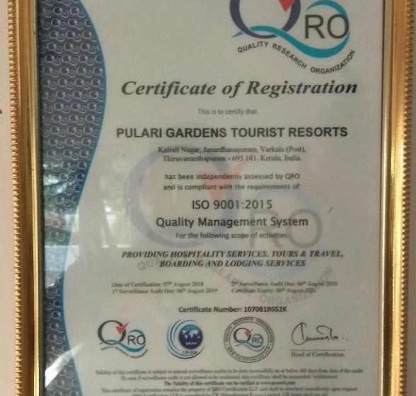 منتجع Pulari Gardens Varkala