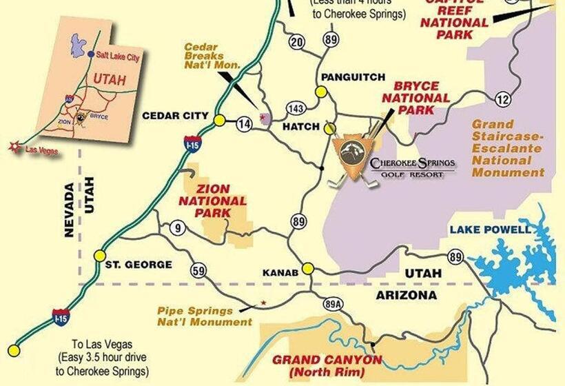 فندق على الطريق Hatch Station Bryce Canyon