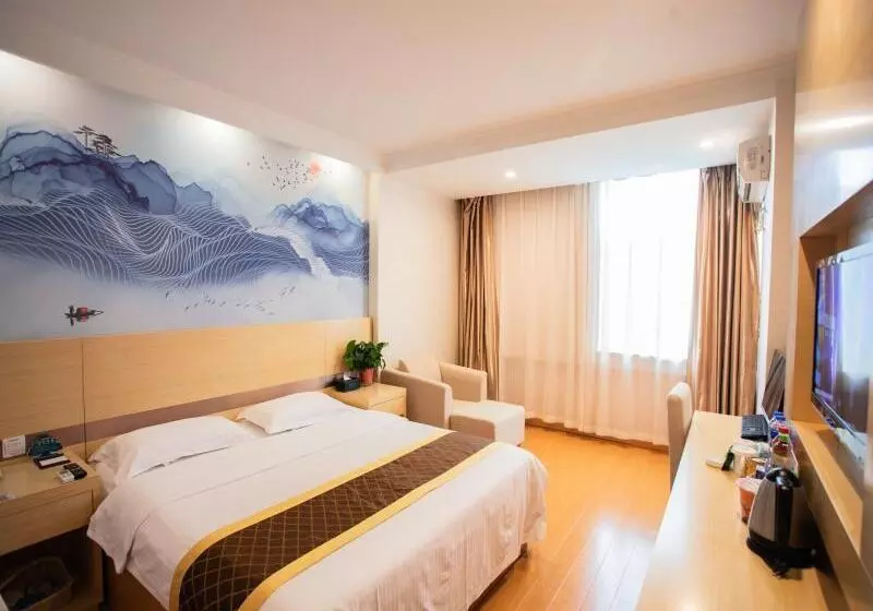 Hotelli Greentree Inn Anhui Hefei Wuhu Road Wanda Plaza Express