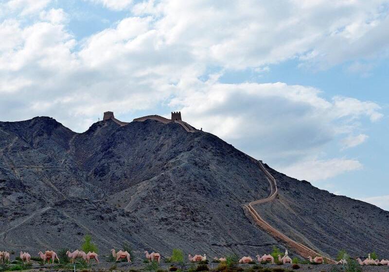 Отель Greentree Inn Jiayuguan Xinhua South Road Express