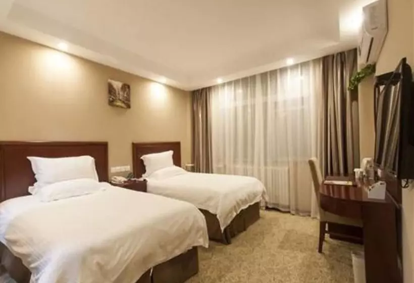 Hotelli Greentree Inn Puyang Pushang Huanghe Road