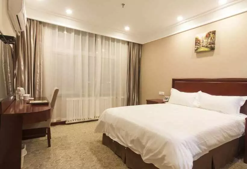 Hotelli Greentree Inn Puyang Pushang Huanghe Road