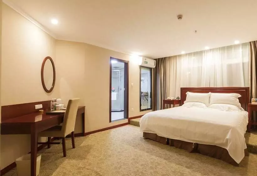Hotelli Greentree Inn Puyang Pushang Huanghe Road