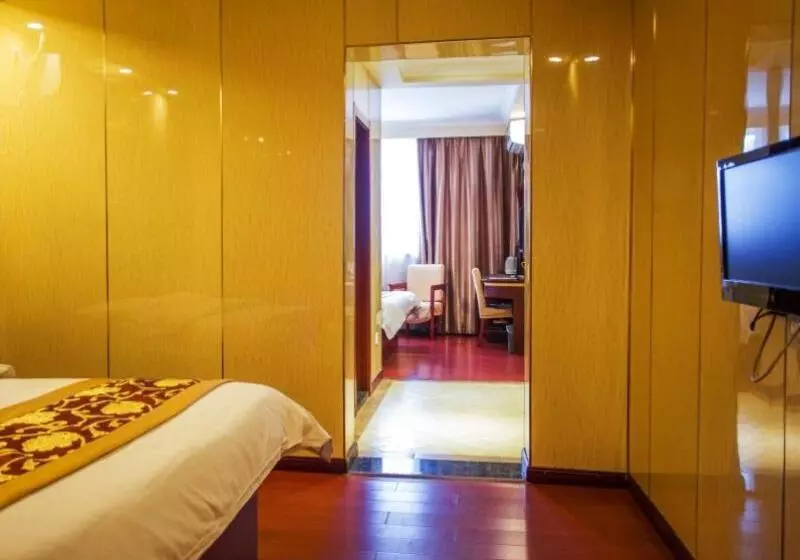 Hotelli Greentree Inn Shanghai Gongfu New Village Subway Station Express