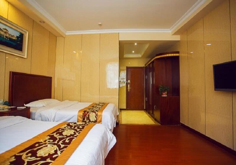 בית מלון כפרי Greentree Inn Shanghai Gongfu New Village Subway Station Express