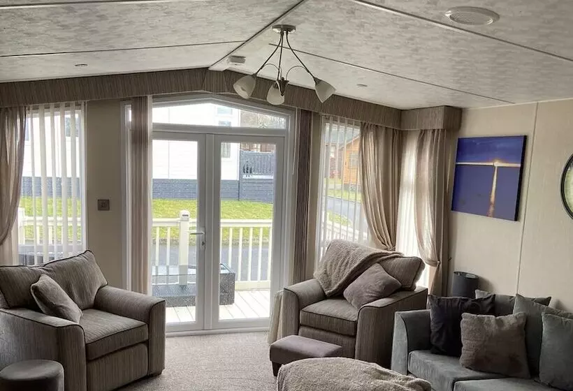 ホテル Luxury Rural Hottub Lodge In Northumberland