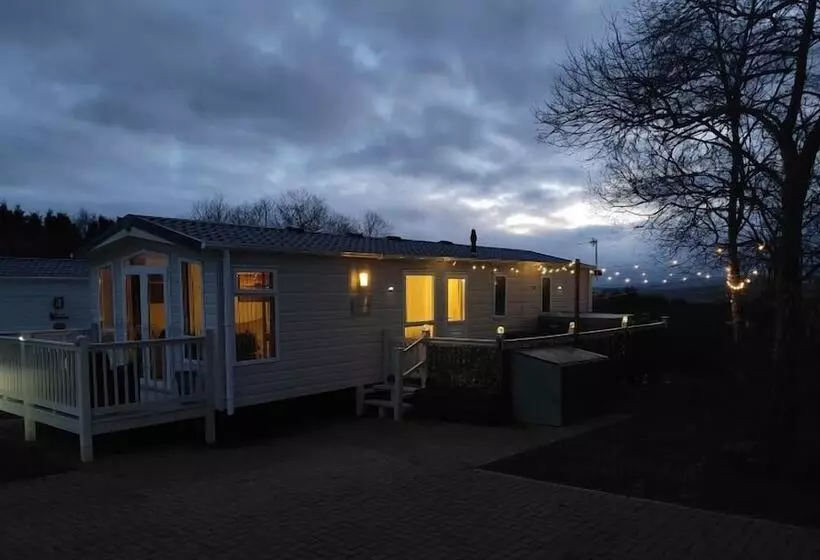ホテル Luxury Rural Hottub Lodge In Northumberland