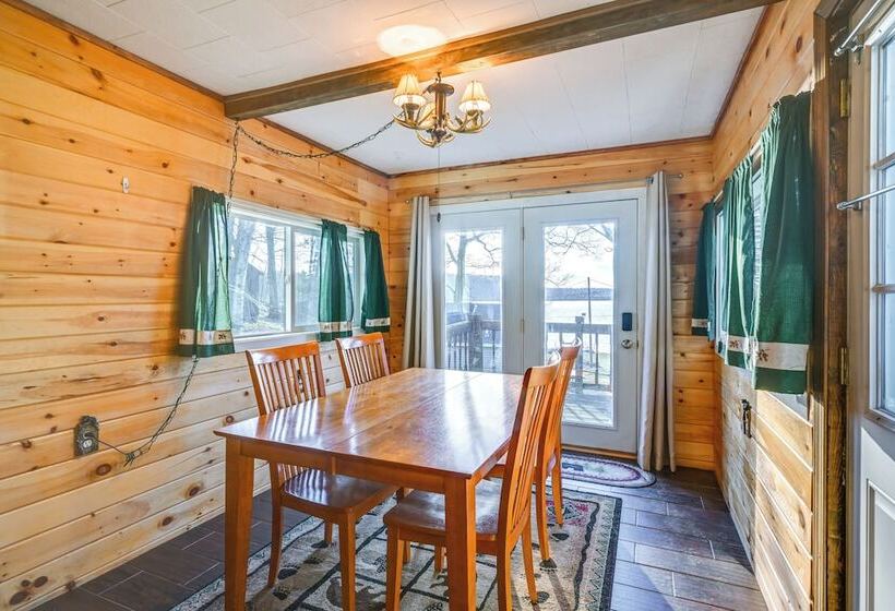 Cottage W/ Deck & Bluff Lake Views: Walk To Beach!