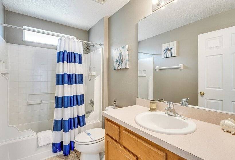 17 Mi To Disney: Home W/ Game Room In Davenport