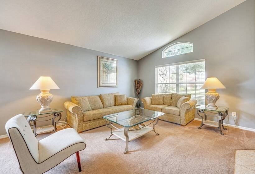 17 Mi To Disney: Home W/ Game Room In Davenport