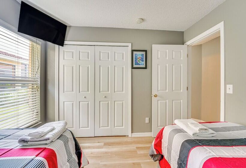 17 Mi To Disney: Home W/ Game Room In Davenport