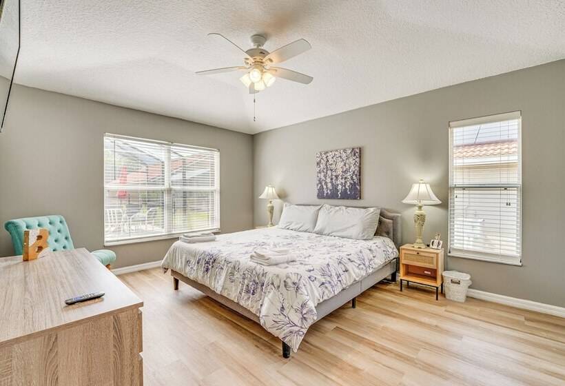 17 Mi To Disney: Home W/ Game Room In Davenport