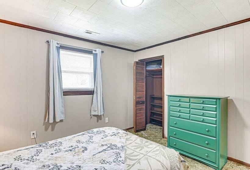 Pet Friendly West Virginia Home Patio & Fire Pit