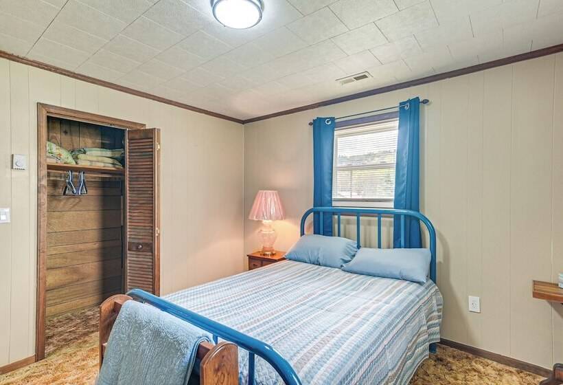 Pet Friendly West Virginia Home Patio & Fire Pit