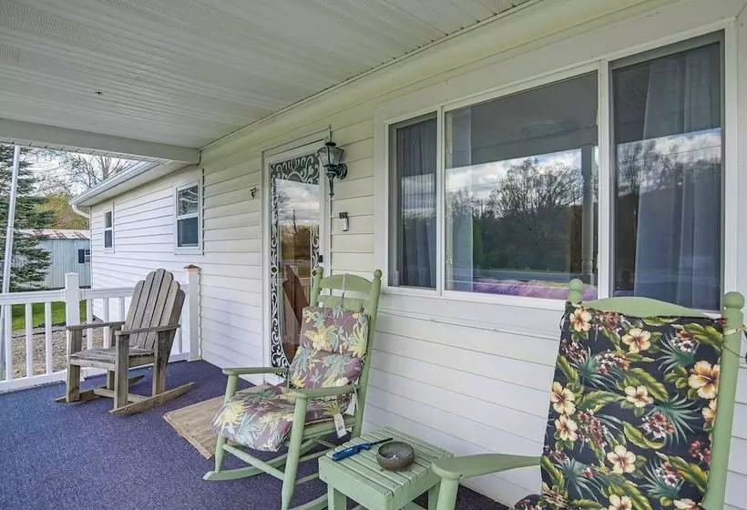 Pet Friendly West Virginia Home   Patio & Fire Pit