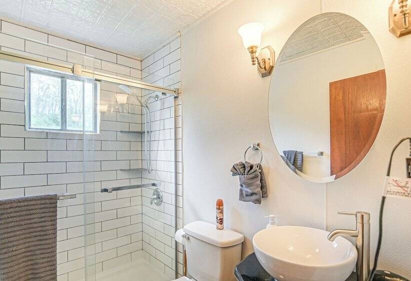 Pet Friendly West Virginia Home Patio & Fire Pit