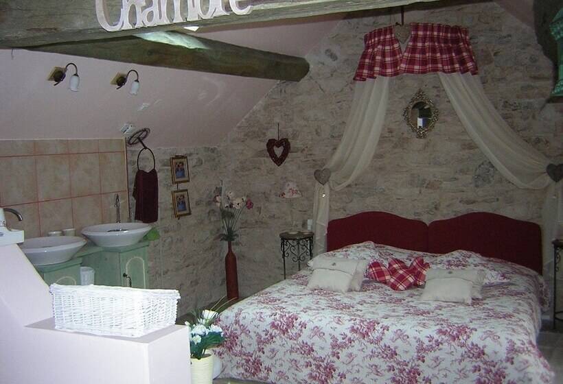 بنسيون Chambres Du Domaine Saint Anges