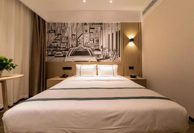 Hotelli City Comfort Inn Wuhan Dongxihu Hengda City Square