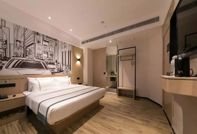 Hotelli City Comfort Inn Wuhan Dongxihu Hengda City Square