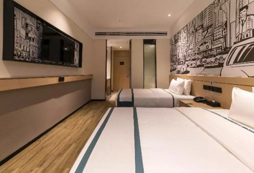 Hotelli City Comfort Inn Wuhan Dongxihu Hengda City Square