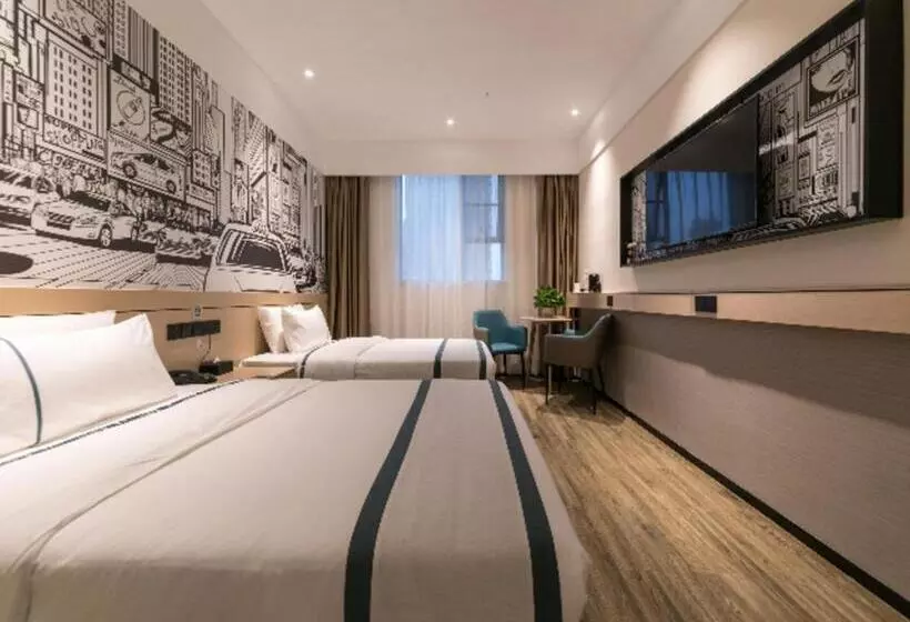 Hotelli City Comfort Inn Wuhan Dongxihu Hengda City Square