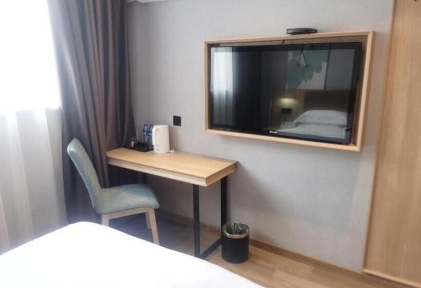 Отель Green Tree Inn Express Huainan Xiejiaji District Orient Guangji Hospital