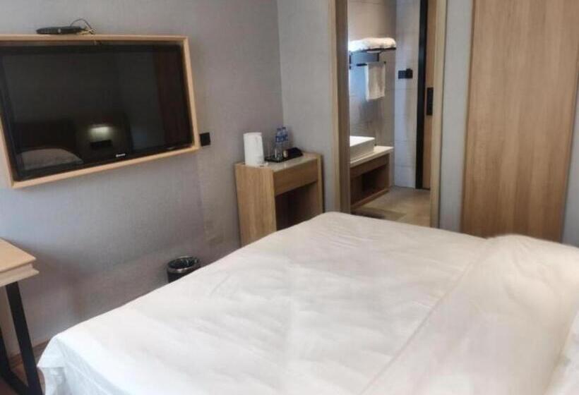 Отель Green Tree Inn Express Huainan Xiejiaji District Orient Guangji Hospital