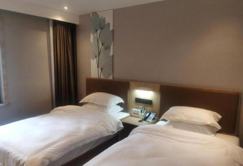 Отель Green Tree Inn Express Huainan Xiejiaji District Orient Guangji Hospital