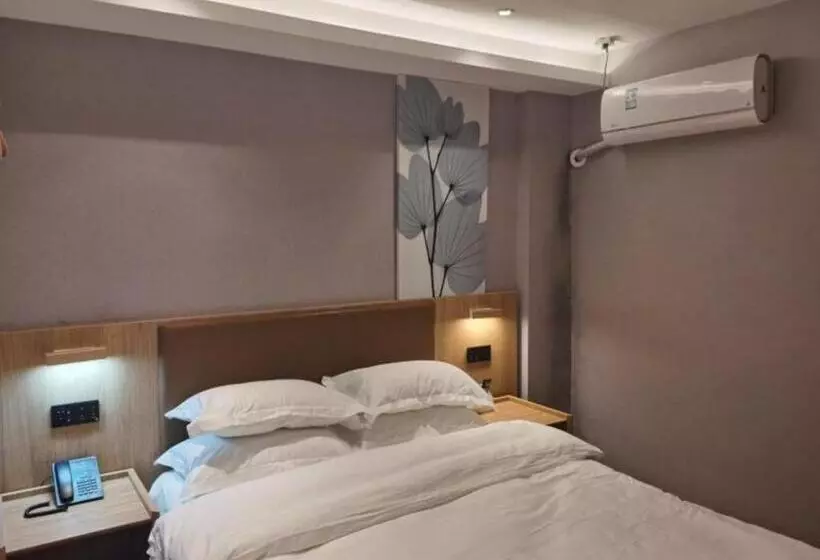 Hotelli Green Tree Inn Express Huainan Xiejiaji District Orient Guangji Hospital