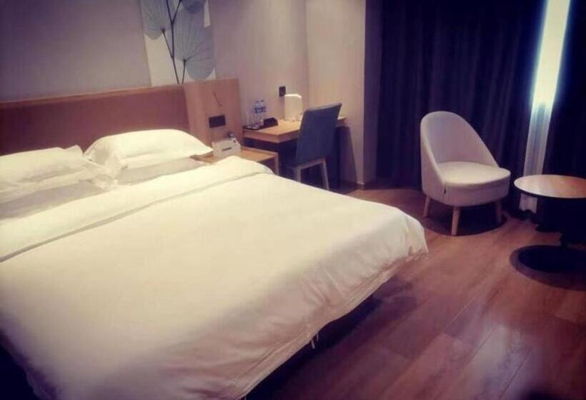 Отель Green Tree Inn Express Huainan Xiejiaji District Orient Guangji Hospital