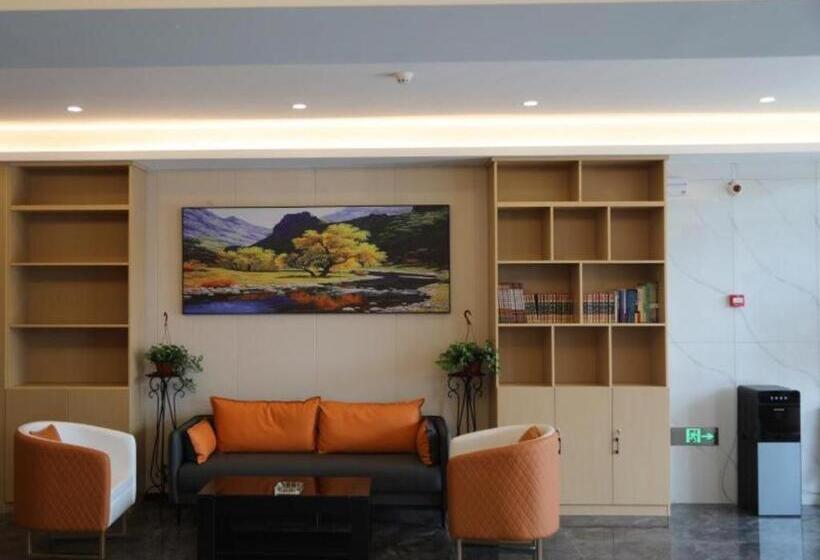 בית מלון כפרי Greentree Inn Express Dongying Municipal Governemnt Wanda Plaza