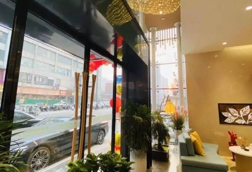 هتل Greentree Inn Luoyang Railway Station Wangfujing Wangcheng Park
