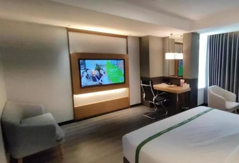 Hotelli Green Tree Inn Hebei Cangzhou Hejian Middle Shijing Road