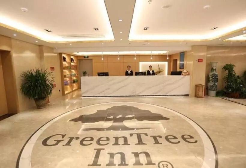 Hotelli Greentree Inn Express Linyi Tangtou Hot Spring Guantang Street