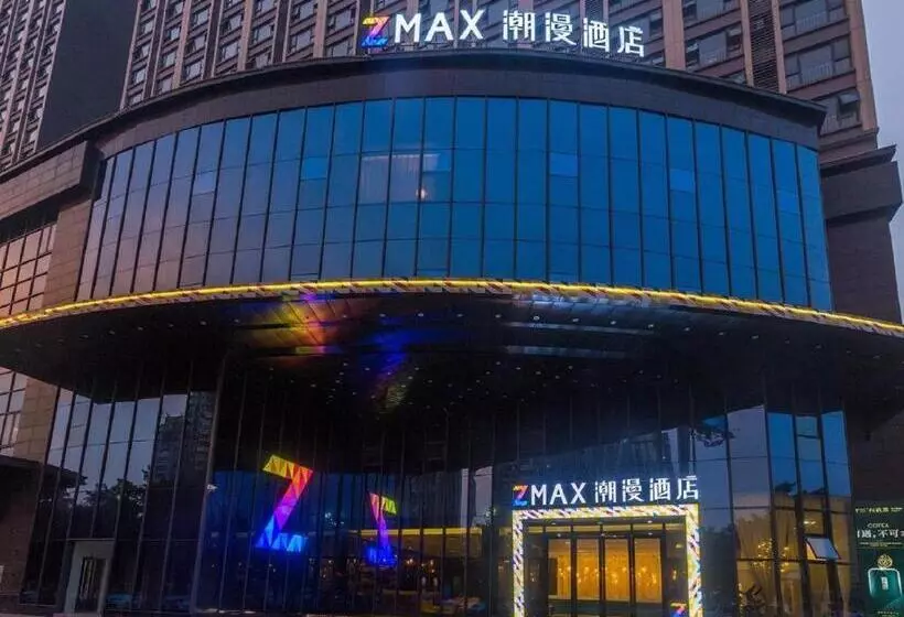 ホテル Zmax Qingyuan Guangqing Railway Station